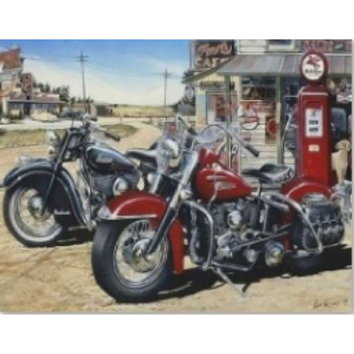 5D DIAMOND KIT MOTORCYCLES 24"x 20"