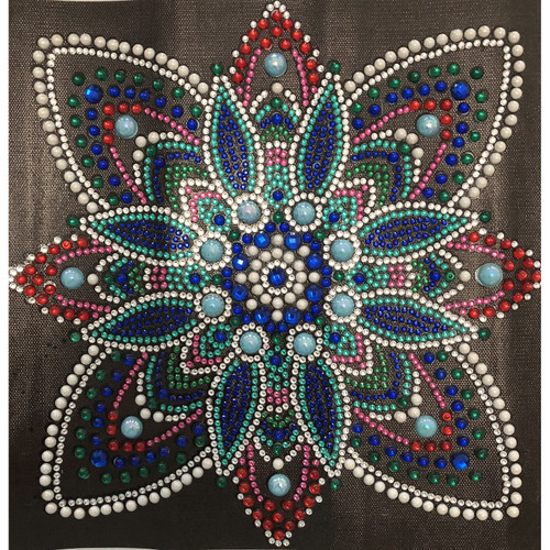 5D DIAMOND KIT STAR BURST 12" x 12"