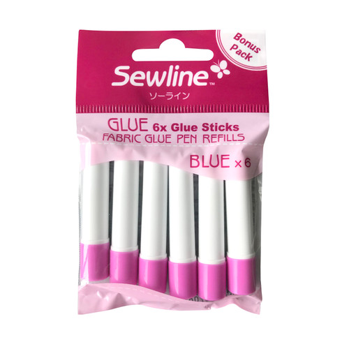 WATERSOL GLUE PEN REF 6ct BLUE PK OF 5 EA