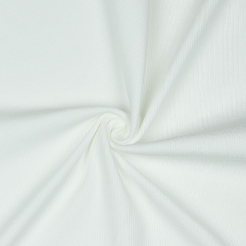 RIB JERSEY SOL ECRU COT/SPAN 57"