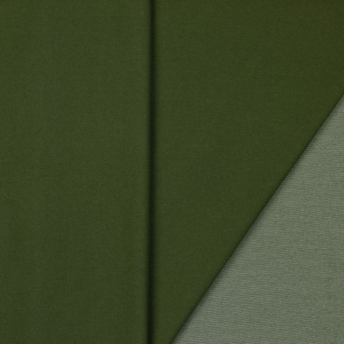 JEANS 5% ELASTIC SOL ARMY GREEN COT/POLY/SPAN 59"