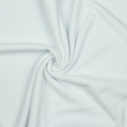 STRETCH TOWELING SOL WHITE COT/POLY 59"
