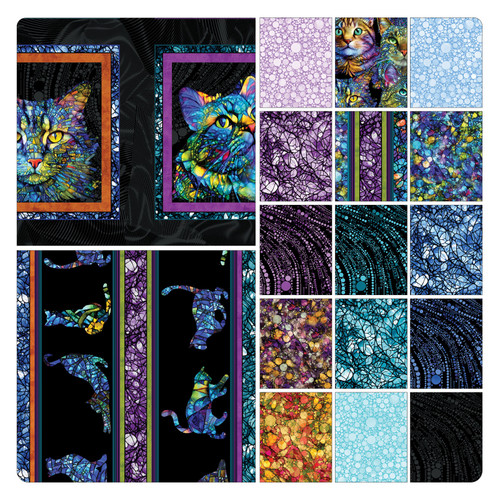 CAT ARTISTRY D R CASE ASST 17 PCS (10 YDS EA)