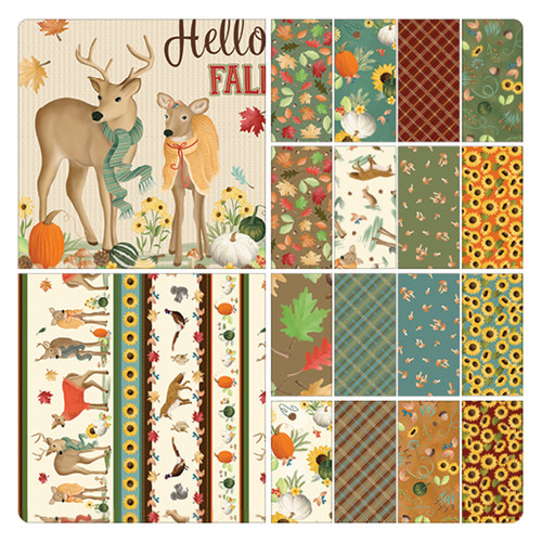 ENCHANTED FOREST D R CASE ASST 18 PCS (10 YDS EA)