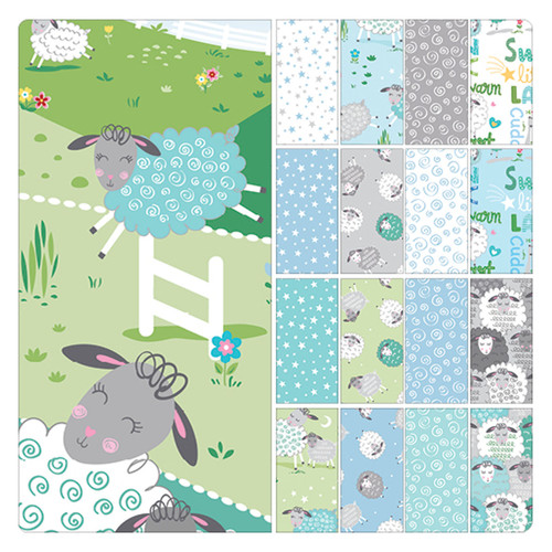 SWEET LITTLE LAMB D R CS ASST 17 PCS (10 YDS EA)
