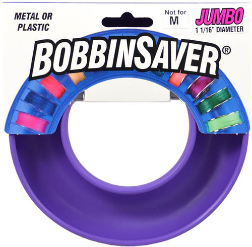 BOBBIN SAVER JUMBO PURPLE PK OF 6 EA