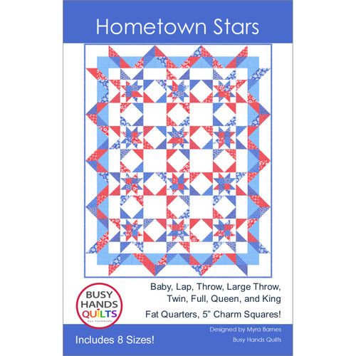 PATTERN HOMETOWN STARS QUILT