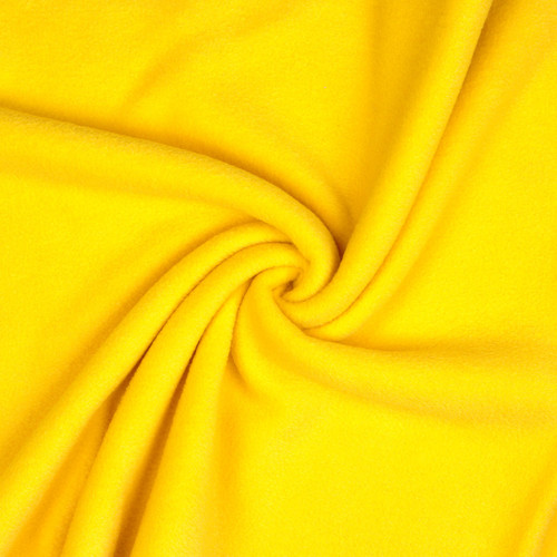 LAMBS FLEECE ANTI PILL SOL YELLOW POLY 58"