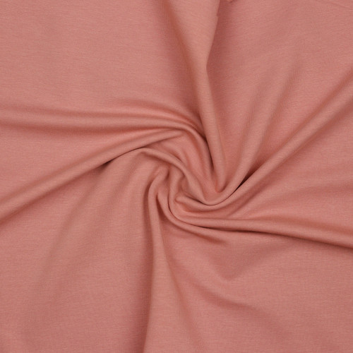 FRENCH TERRY SOL MAUVE ORG COT/SPAN 59"