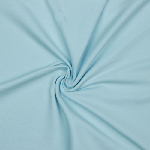 FRENCH TERRY SOL DK AQUA ORG COT/SPAN 59"