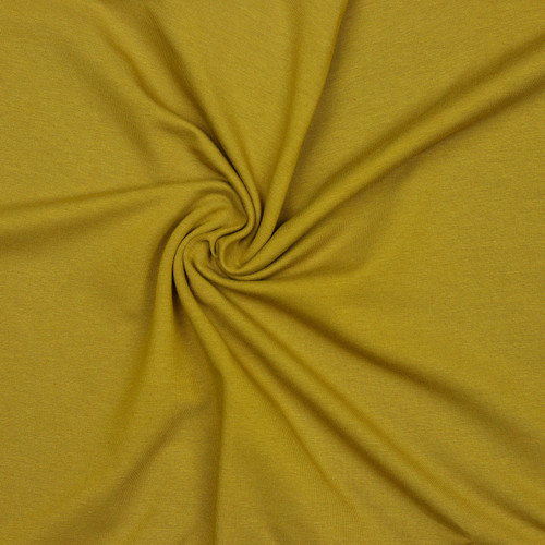 FRENCH TERRY SOL OLIVE ORG COT/SPAN 59"