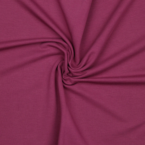 FRENCH TERRY SOL PURPLE ORG COT/SPAN 59"