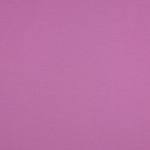 FRENCH TERRY SOL LT VIOLET ORG COT/SPAN 59"