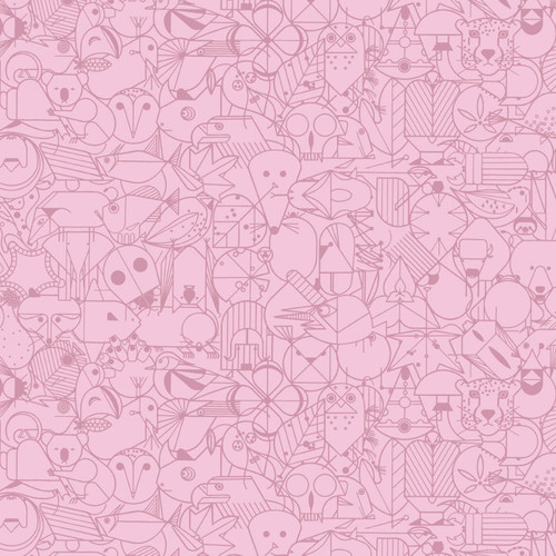 END PAPERS BASIC CH 300 COTTON CANDY ORG POPLIN