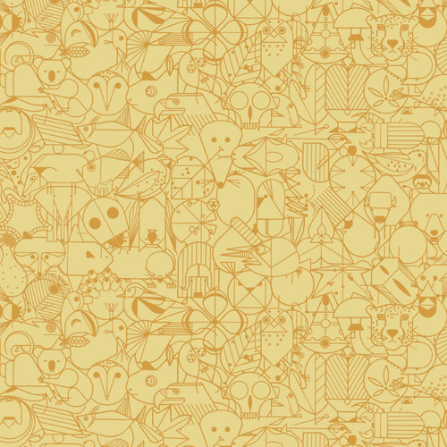 END PAPERS BASIC CH 300 GOLDEN MEADOW ORG POPLIN