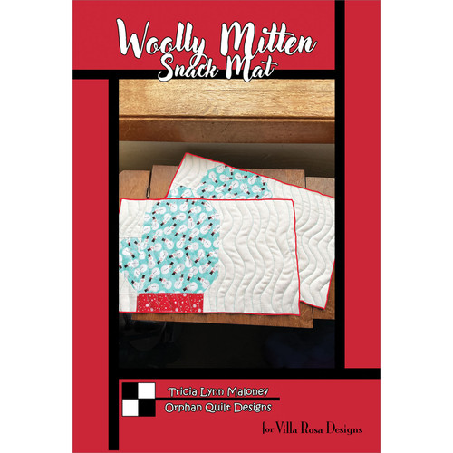 PATTERN WOOLLY MITTEN SNACK MAT PK OF 5 EA