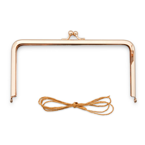 BOX CLASP KISS ROSE GOLD 7"x 3.5"
