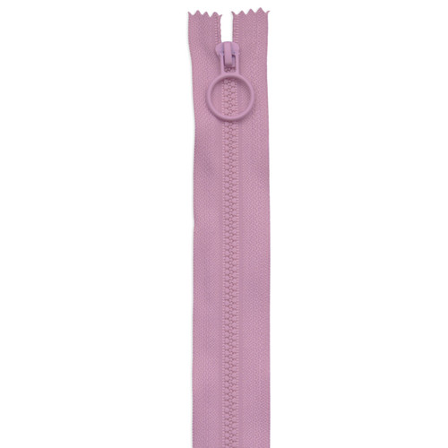 ZIPPER 20" HOOP PULL 2ct PINK