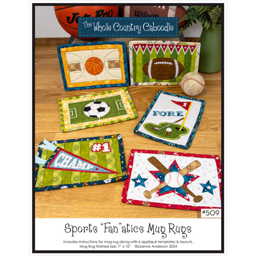 PATTERN SPORTS FANATICS MUG RUG