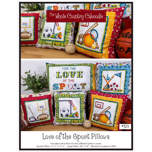 PATTERN PILLOW LOVE OF SPORT
