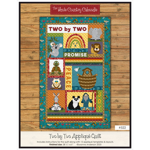 PATTERN TWO BY TWO APPLIQ