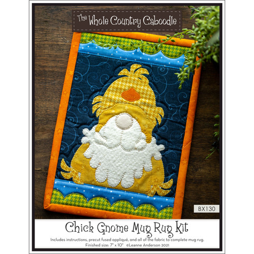KIT CHICK GNOME MUG RUG