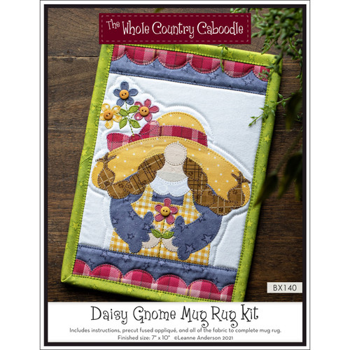 KIT DAISY GNOME MUG RUG