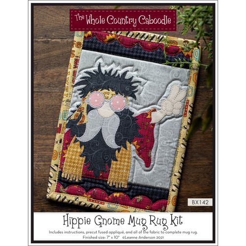 KIT HIPPIE GNOME MUG RUG