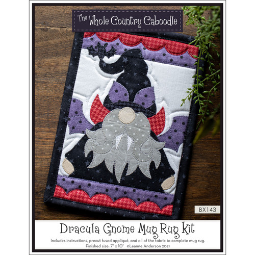 KIT DRACULA GNOME MUG RUG