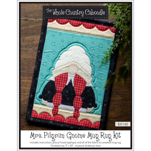 KIT MRS PILGRIM GNOME MUG RUG