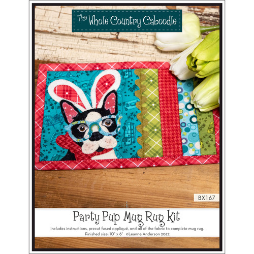 KIT PARTY PUP MUG RUG