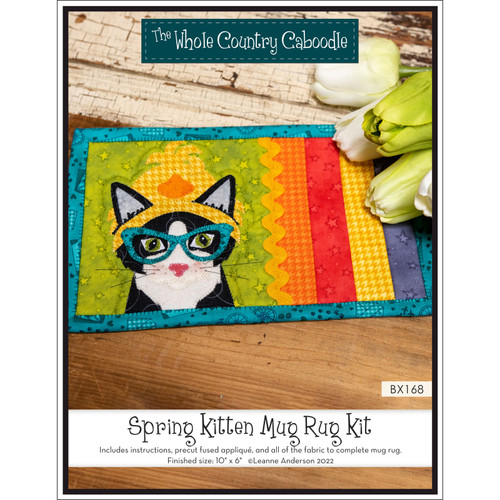KIT SPRING KITTEN MUG RUG
