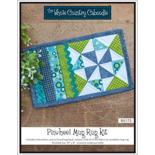 KIT PINWHEEL MUG RUG