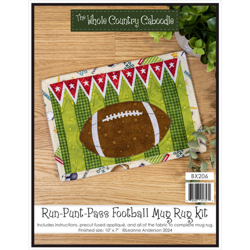 KIT FOOTBALL RUN-PUNT-PASS MUG RUG