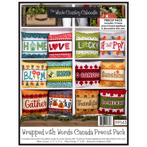 PRECUT PK WRAPPED WORDS CA