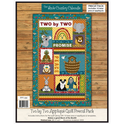 PRECUT PK TWO BY TWO APPLIQ