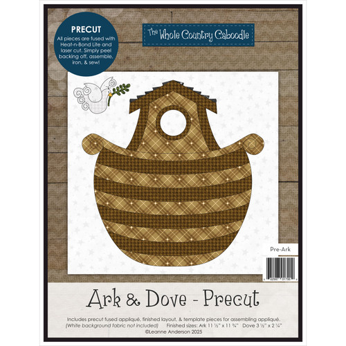 APPLIQ PK ARK & DOVE PREFUSED PRECUT