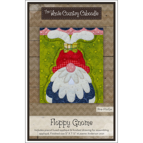 APPLIQ PK FLOPPY GNOME PREFUSED PRECUT