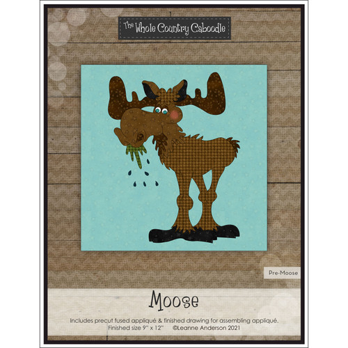 APPLIQ PK MOOSE PREFUSED PRECUT