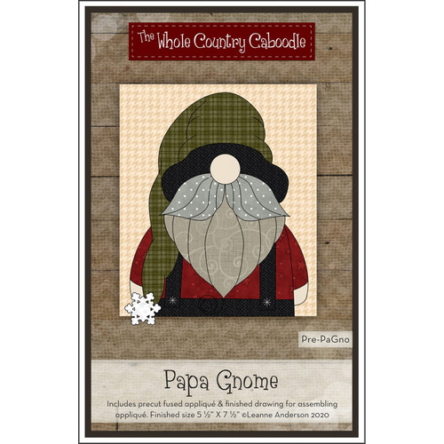 APPLIQ PK PAPA GNOME PREFUSED PRECUT