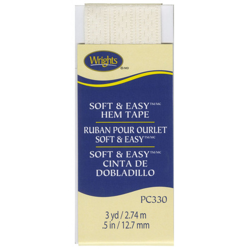 HEM TAPE SOFT&EASY .5"3Y OYST PK OF 3 EA