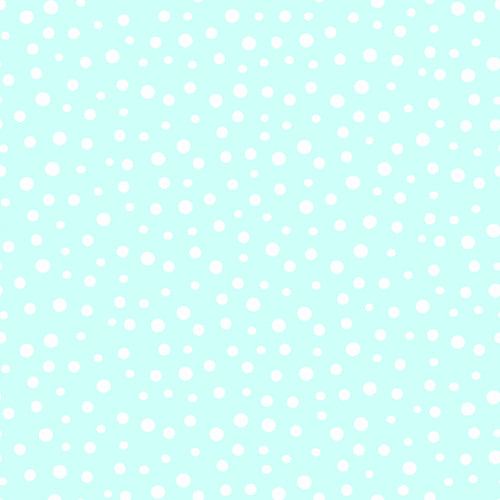 IRREGULAR DOT SB 20171 925 AQUA/WHTE