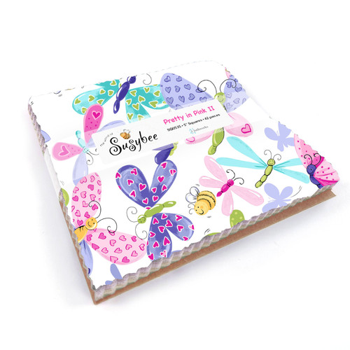 CHARM PK 5" PRETTY IN PINK II (42) PK OF 12 EA