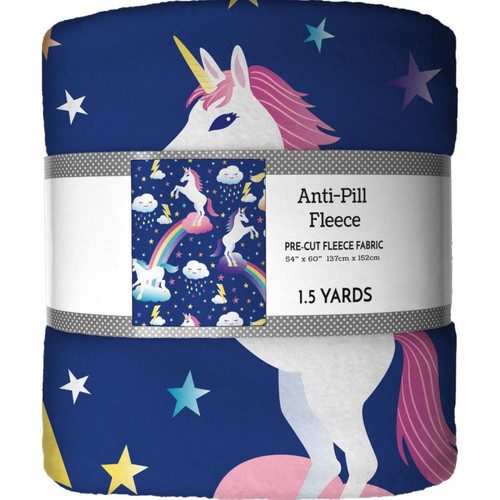 YD CUT UNICORNS DT 4382 FC 2 HEAVENLY PL 1.5yd PK OF 2 EA
