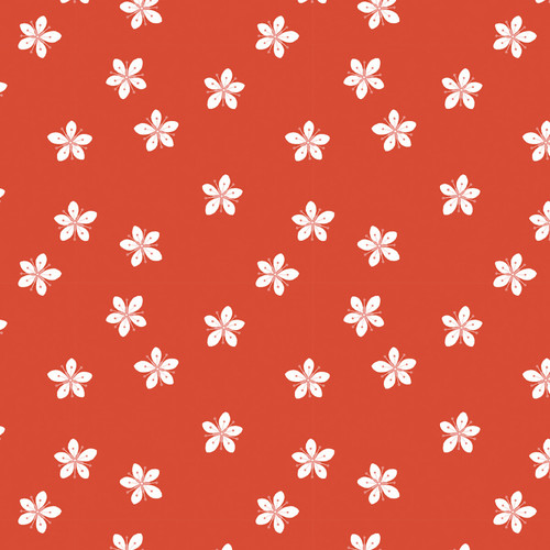 FLOWERING TREES OB 08 POPLIN