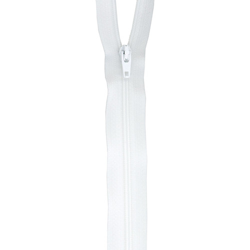 ZIPPER ZIPLON 22" WHITE PK OF 3 EA