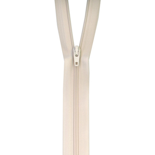 ZIPPER BEULON 22" NATURAL PK OF 3 EA