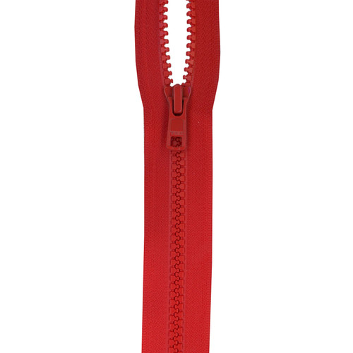 ZIPPER VISLON C BOT 9" ATOM RD PK OF 3 EA