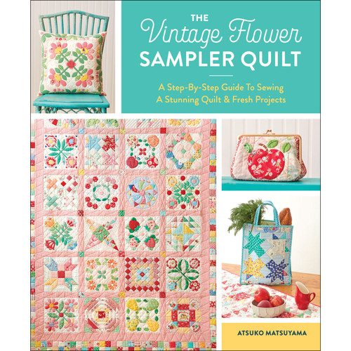 BOOK VINTAGE FLOWER SAMPLER