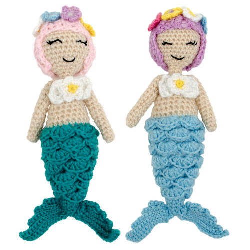 KIT CROCHET MERMAID PK OF 2 EA